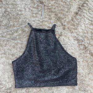 SPARLY PARTY CROP TOP TANK